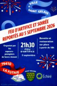 Feu d'artifice et soirée de Saint-Gelais