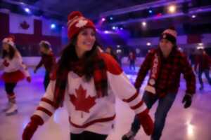 photo Soirée canada à la patinoire !