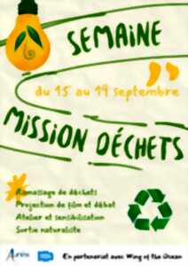 Semaine mission déchets - Ramassage de déchets et nettoyage des berges de la Machinotte