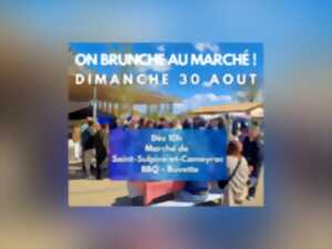 On brunche au marché !