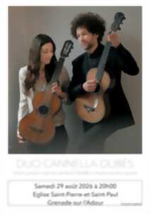 Concert récital de guitares - Duo Cannella-Dubès