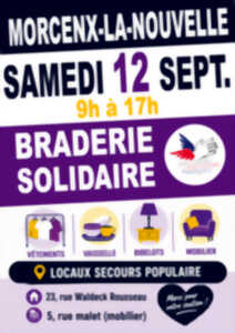 Braderie Solidaire par le Secours Populaire