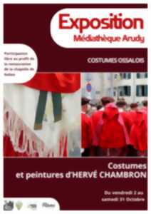 Exposition : Costumes ossalois et vision du peintre Hervé Chambron