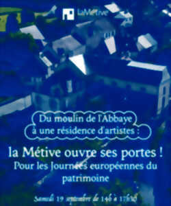 Journées du Patrimoine : Visite de la Métive