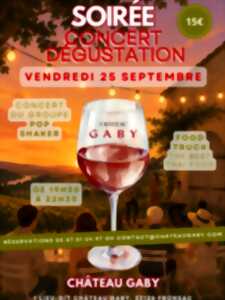 Soiré concert et dégustation au Château Gaby
