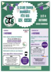 Fête du club taurin de Bahus-Soubiran