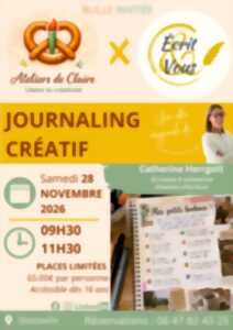 Les Ateliers de Claire : Bulle Invitée : Journaling créatif avec Catherine Herrgott Écrivaine~Biographe