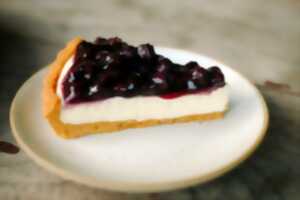 Atelier entremets citron-myrtille façon cheesecake