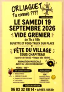 Vide grenier et Fête du Village