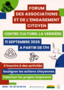 Forum des associations et de l'engagement citoyen