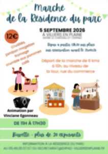 Le petit marché de la résidence à Villiers-en-Plaine