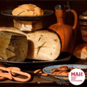 Du fromage et du vin dans l'art