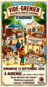 Vide grenier du club de karaté d'Audenge