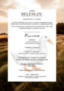 Repas traditionnel landais à la Ferme de Beleslou