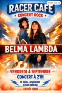 Concert ROCK - Belma Lambda au Racer CAFE