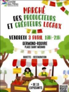 Marché des producteurs et créateurs locaux à Germond-Rouvre