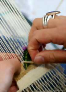 photo Atelier Tissage avec Elisa Muller