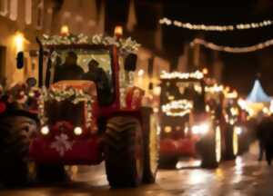 Parade de tracteurs lumineux