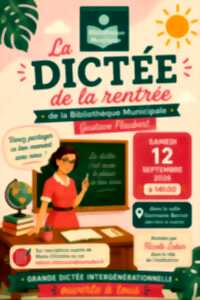 'La dictée fait son grand retour' à la salle Germaine Bernot de Villenauxe-la-grande