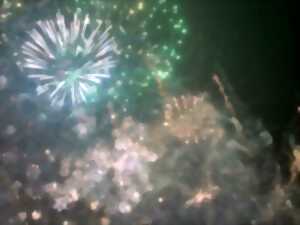 Bal des pompiers et feu d'artifice