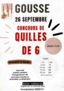 Concours de quilles de 6