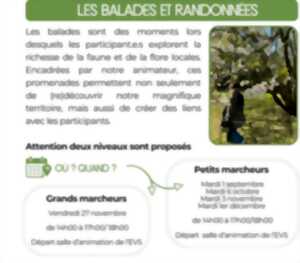 photo Balade avec la Croisée des Villages - Petits marcheurs