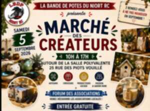 Marché des créateurs de la bande des potes du Niort RC à Vouillé