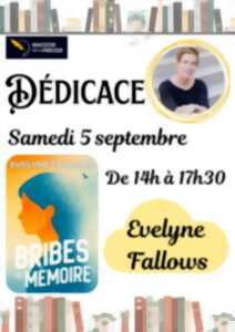 photo Séance de dédicace avec Evelyne Fallows