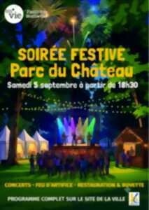 Soirée festive au Parc du Château