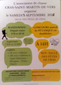 Randonnée et concours amical de pétanque