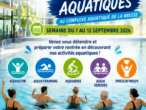 Semaine découverte des activités aquatiques