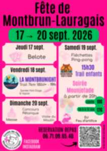 QUATRE JOURS DE FÊTE À MONTBRUN-LAURAGAIS