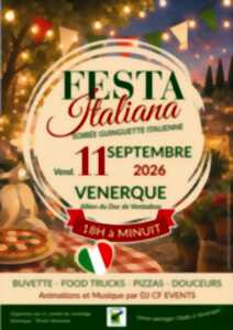 FESTA ITALIANA : SOIRÉE GUINGUETTE ITALIENNE