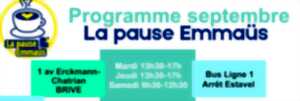 La Pause EMMAÜS: Grande braderie d'automne