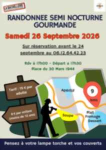 photo Randonnée semi nocturne gourmande