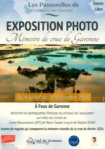 Visite commentée de l'Exposition Photo : Mémoire de crue de Garonne - Journées Européennes du Patrimoine