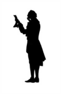 photo Silhouette de papier découpé