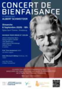 photo Concert de bienfaisance en mémoire d'Albert Schweitzer à Strasbourg