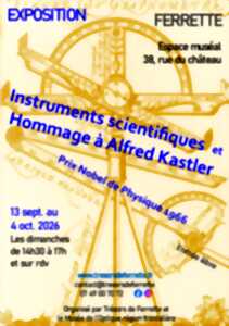 Instruments scientifiques et hommage à Alfred Kastler
