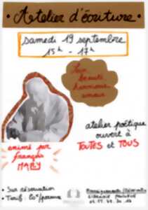 Atelier d'écriture poétique