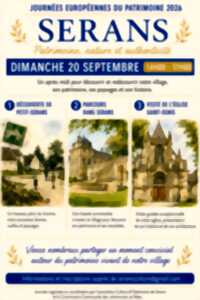 Journées européennes du Patrimoine à Serans