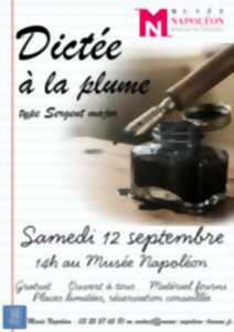 Dictée à la plume