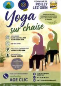 Yoga sur chaise