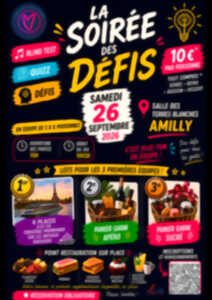 La soirée des défis