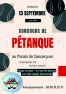 Concours de pétanque