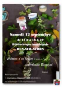 Création d'un herbier à la bibliothèque de Dun