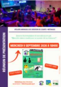 photo Ateliers mensuels de création de courts-métrages — Projet « Mémoclic »