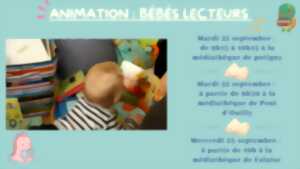 photo Animation Bébés Lecteurs à la bibliothèque de Potigny