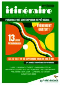 Exposition de Jacques Drouin pour Itinéraire en quête d'artiste au Mesnil-au-Grain