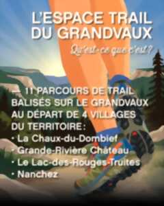 photo lancement de l’Espace Trail du Grandvaux